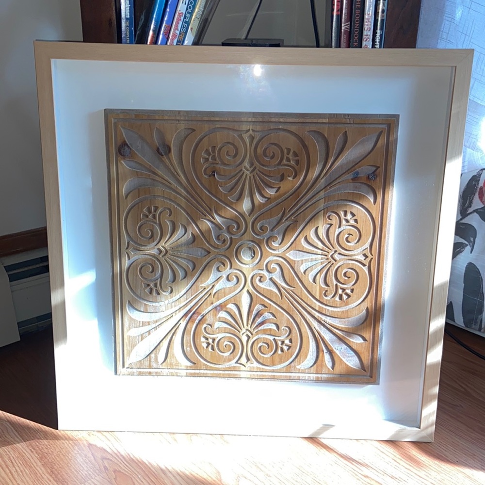 Decorative Wood Erching Wall Art